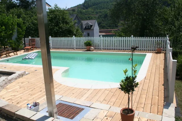 Terrassendielen Thermo-Holz Kiefer